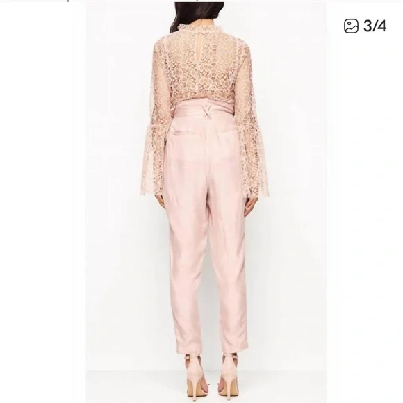 ALICE MCCALL women's time after time pants in nude size 10 - Picture 3 of 7